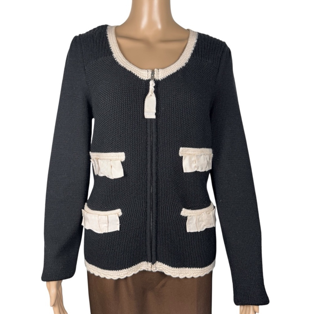 Anthropologie Sleeping On Snow Wool Knit Vip Cardigan Size L